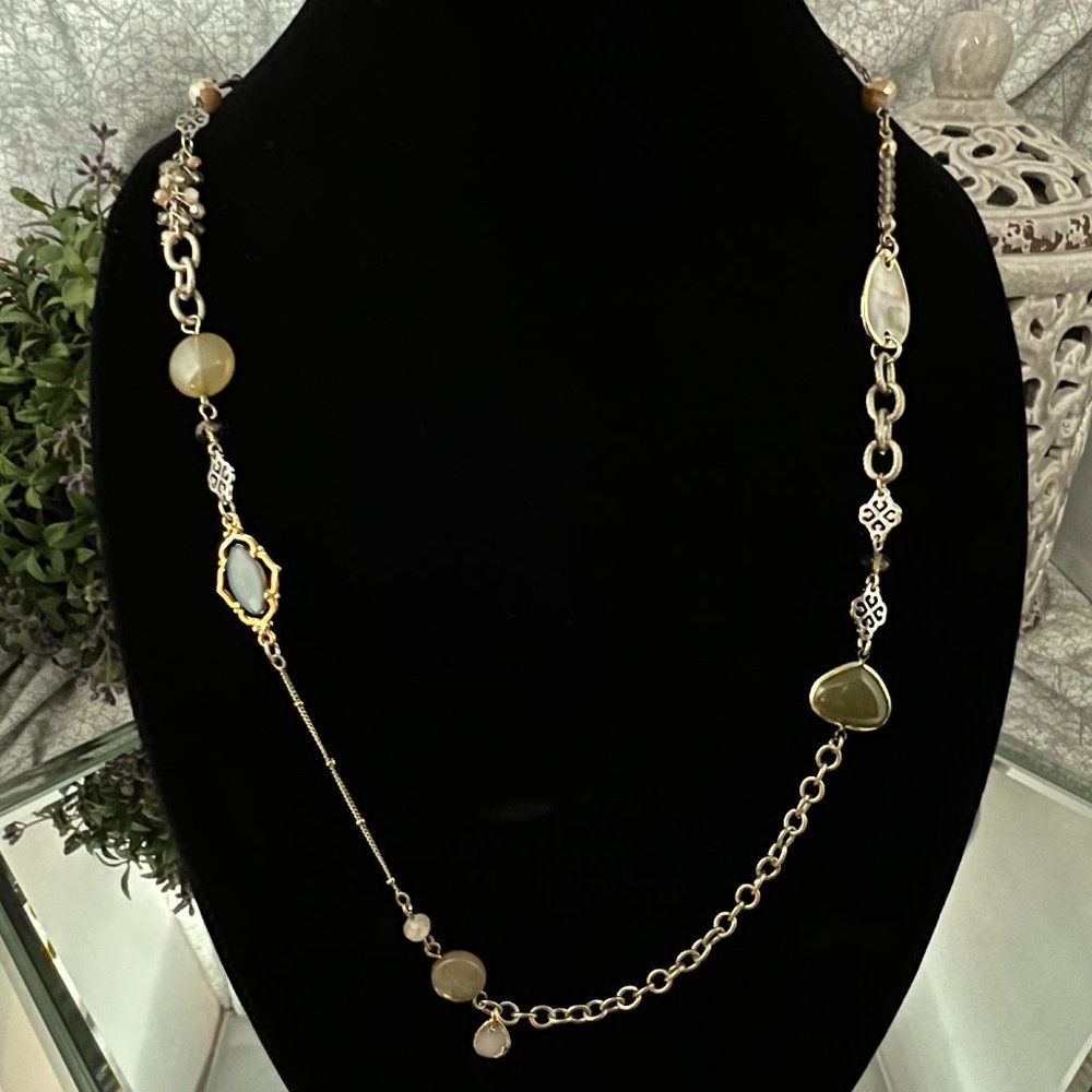 LOFT Multi-Gem Necklace - NEW